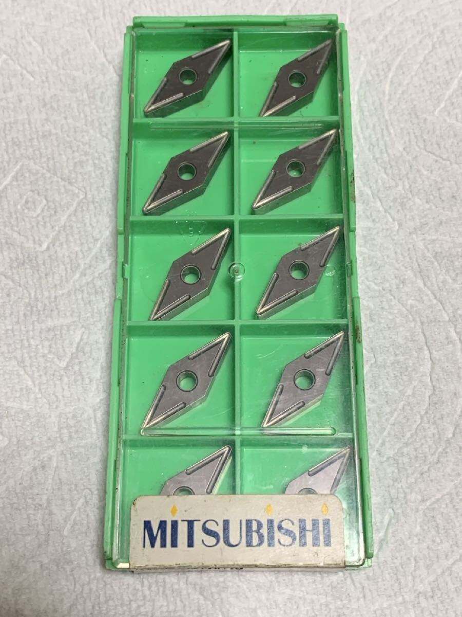MITSUBISHI 三菱 チップ 旋盤用インサート VNMG160408 VNMG332 NX99 サーメット　10個入り 未使用　送料無料
