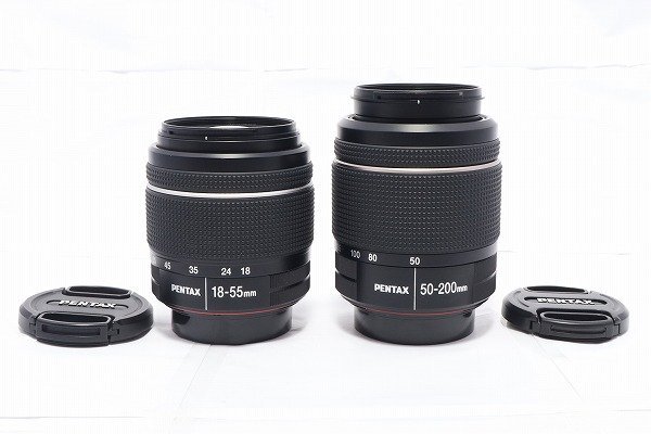 　PENTAX-DA L18-55mm F3.5-5.6AL WR + DAL 50-200mm F4-5.6 ED WR