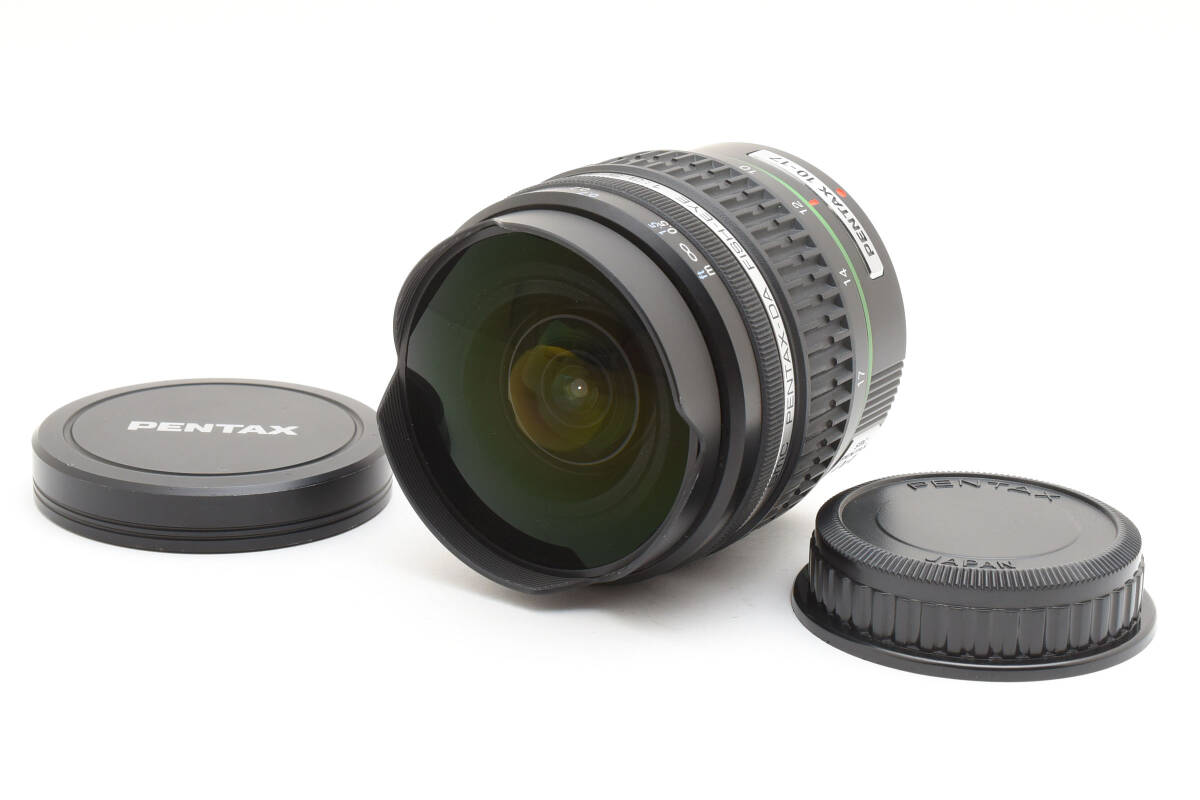 【 超極上品 】PENTAX SMC DA 10-17mm F3.5-4.5 FISH EYE ED IF 魚眼レンズ◆圧倒的な歪曲表現と描写力！★＃KKT2319h