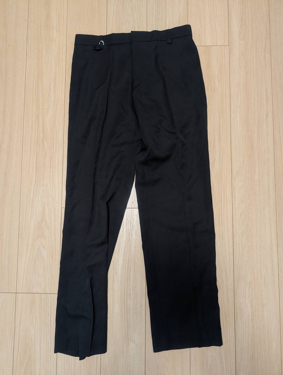 新品タグ付 2025年購入 JACQUEMUS ジャクムス ジャックムス ウールパンツ 黒 50 M L 25SS 2025SS