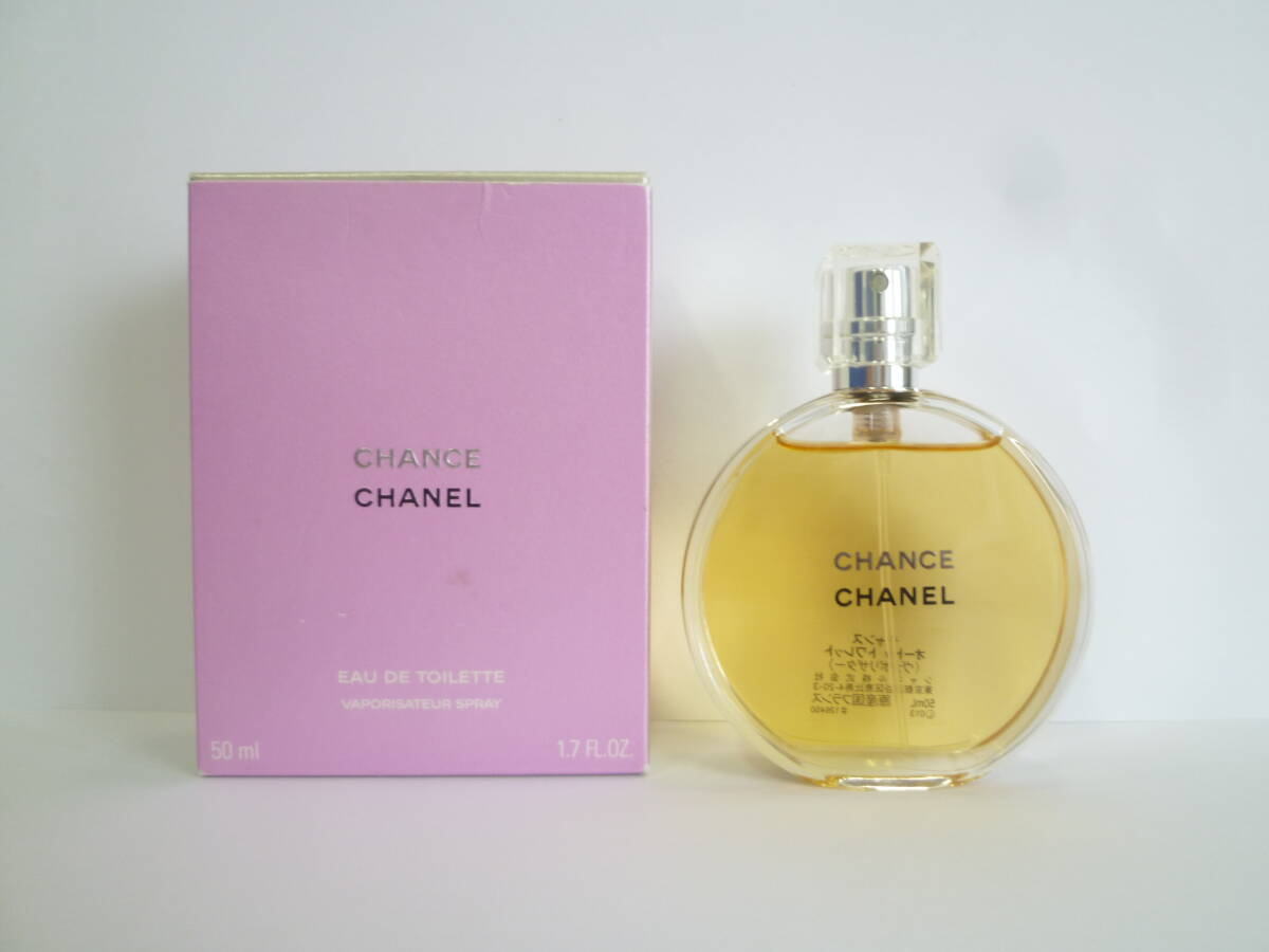 76535◆香水 CHANEL/シャネル チャンス オードゥ トワレット ヴァポリザター 50ml 元箱有 CHANCE EDT/EAU DE TOILETTE VAPORISATEUR◆