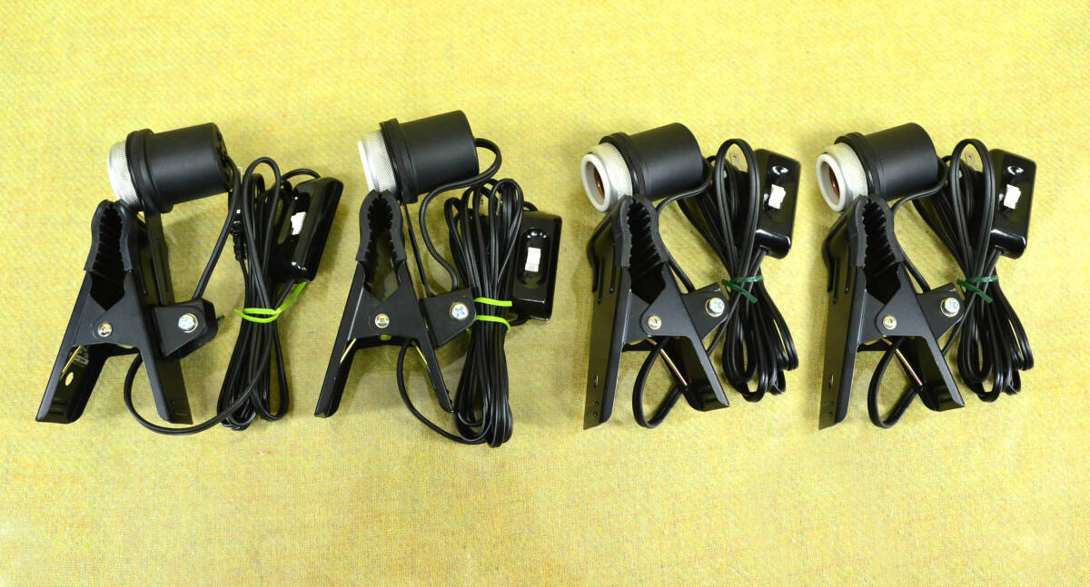 King ライティングクリップ DL 黒 100V 500W 【価格は１点の価格です】 新古品