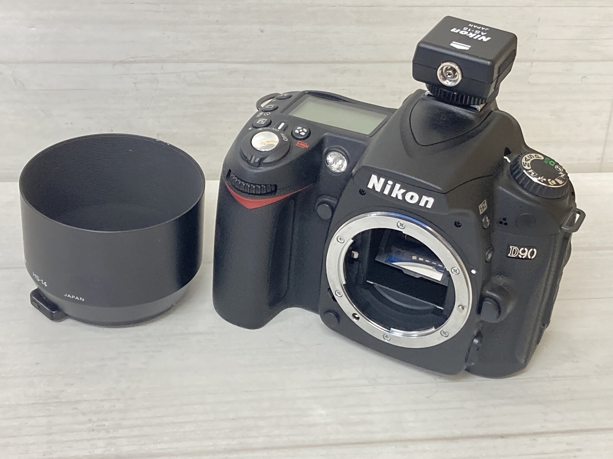 Nikon D90 デジタル一眼レフカメラ ※ボディ単体/バッテリーなし/動作未確認 ①
