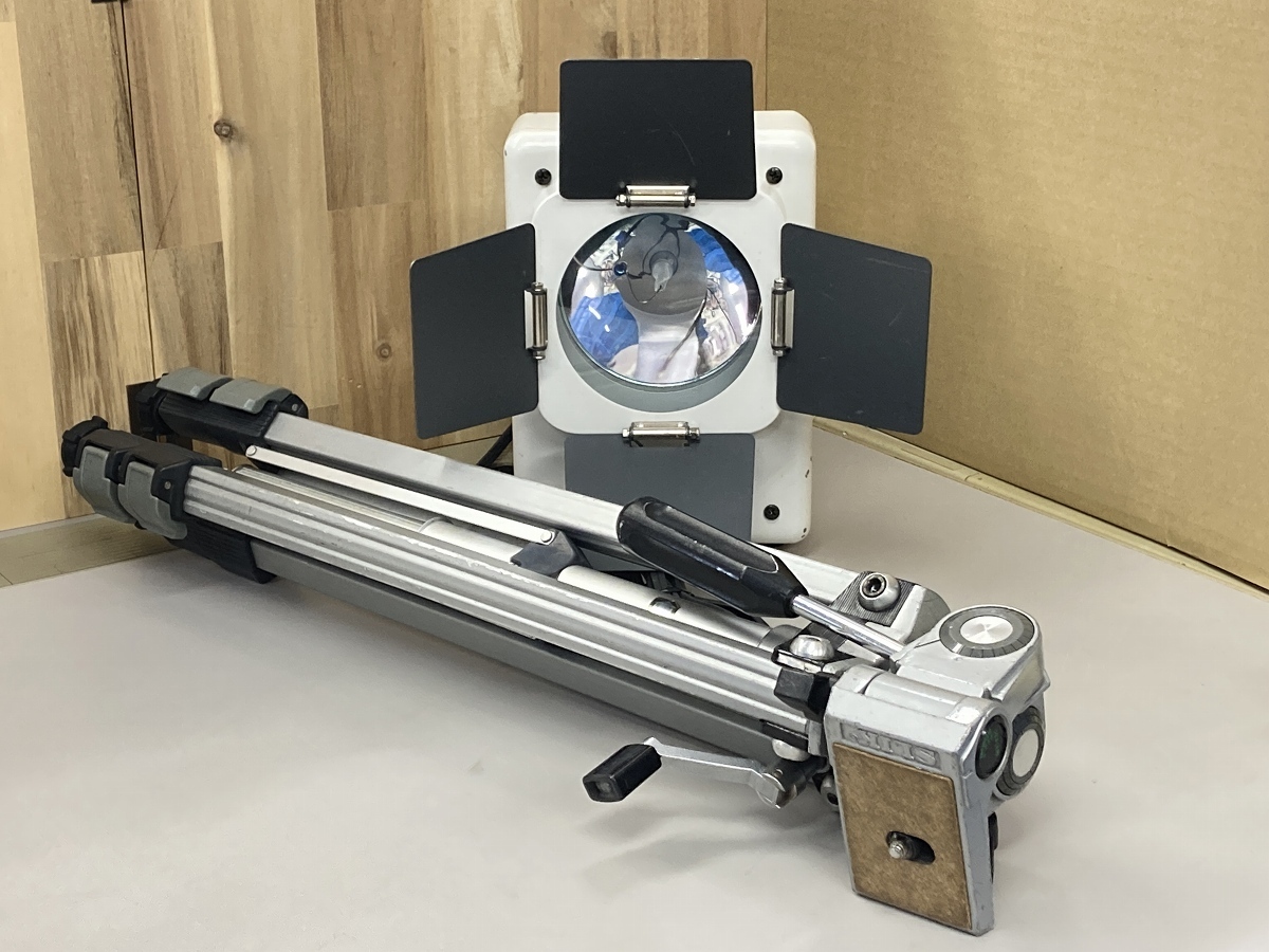 Photron HVC-SL ハイスピードカメラ用 ハイパワーランプ 三脚セット ※通電確認済み ①