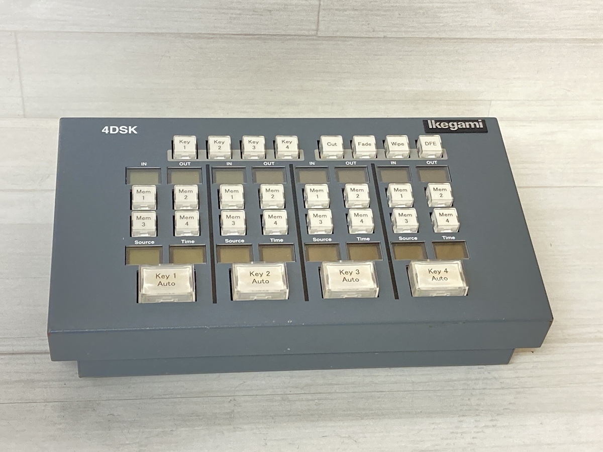 Ikegami 池上通信 DCB-493 4DSKユニット ACなし ※ジャンク扱い ①