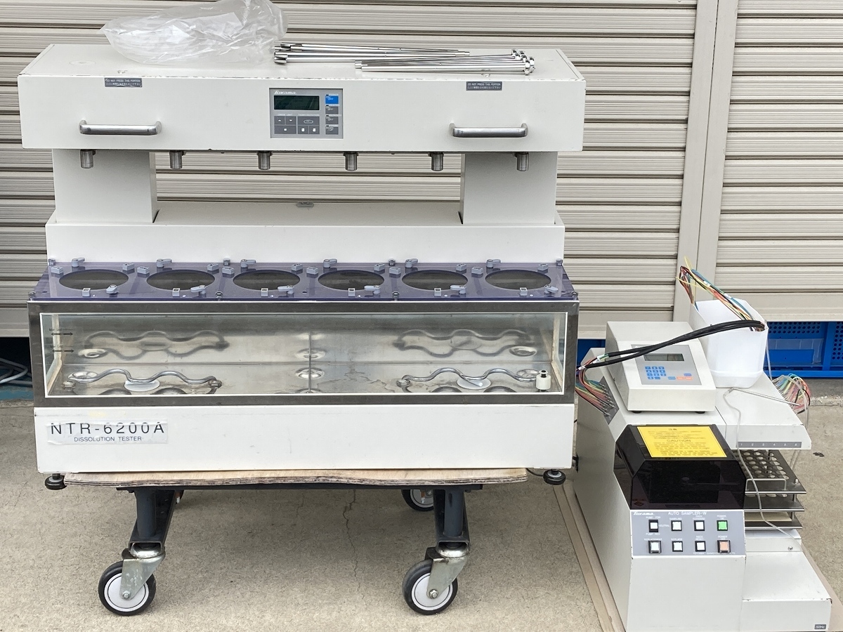 [引取限定] Toyama 富山産業 NTR-6200A 自動溶出試験器 ※通電確認済 ①