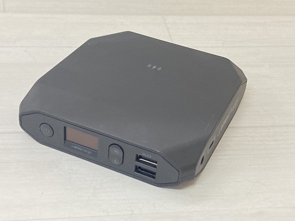 Omnicharge Omni20+ ポータブルパワーバンク ※動作確認済み Om-①