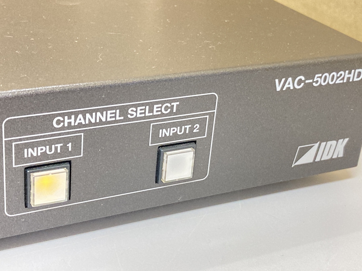 IDK VAC-5002HD DISTRIBUTION AMPLIFIER for HDMI 分配器 ※通電確認済み DK-A'