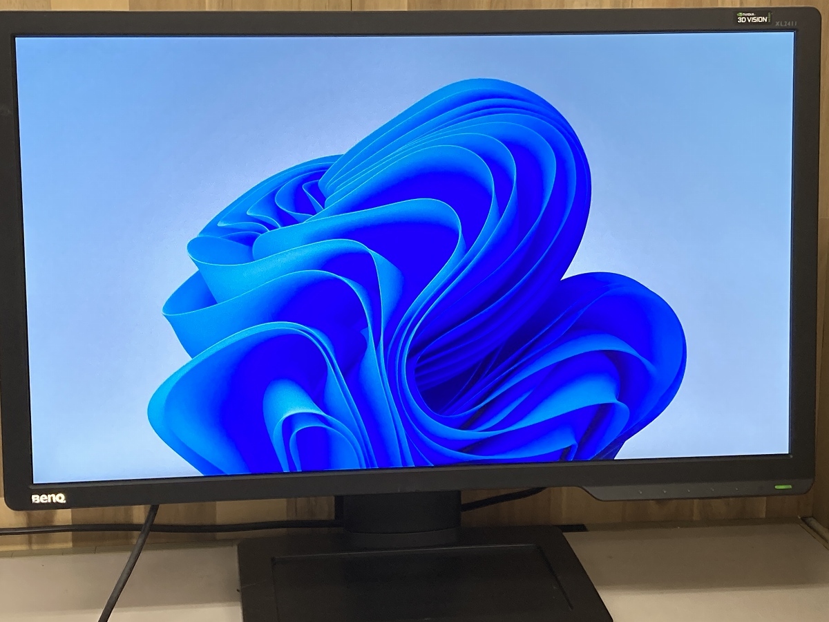 1円～ BenQ XL2411Z FHD 144Hz 24インチ ゲーミングモニター ※スタンドに割れあり LZ-①