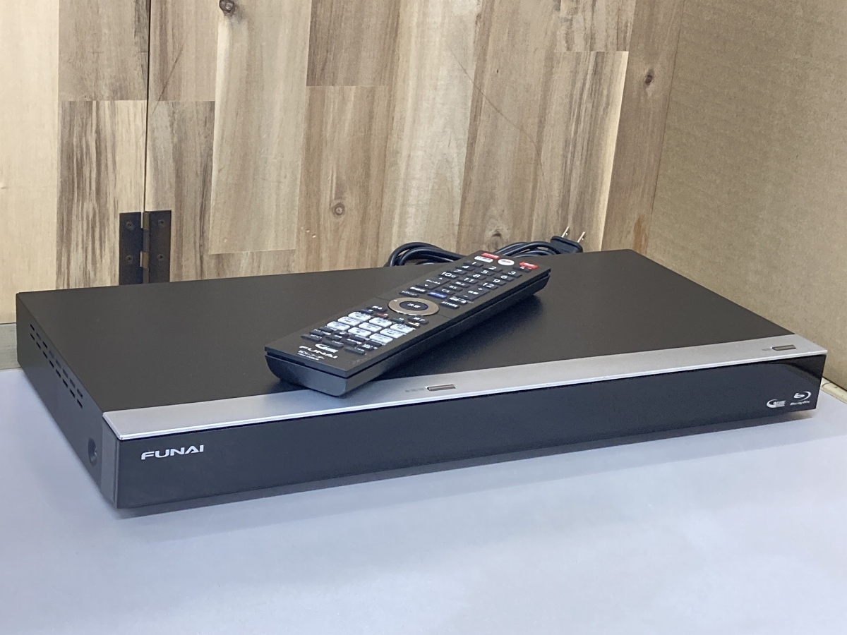 FUNAI 船井電機 FBR-HT1000 同時録画 ブルーレイディスクレコーダー Blu-ray BDレコーダー ※リモコン付属 FB-1