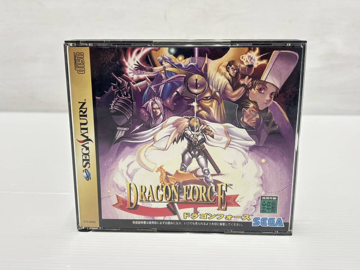 ga19)SS ドラゴンフォース セガサターン DRAGON FORCE 中古品