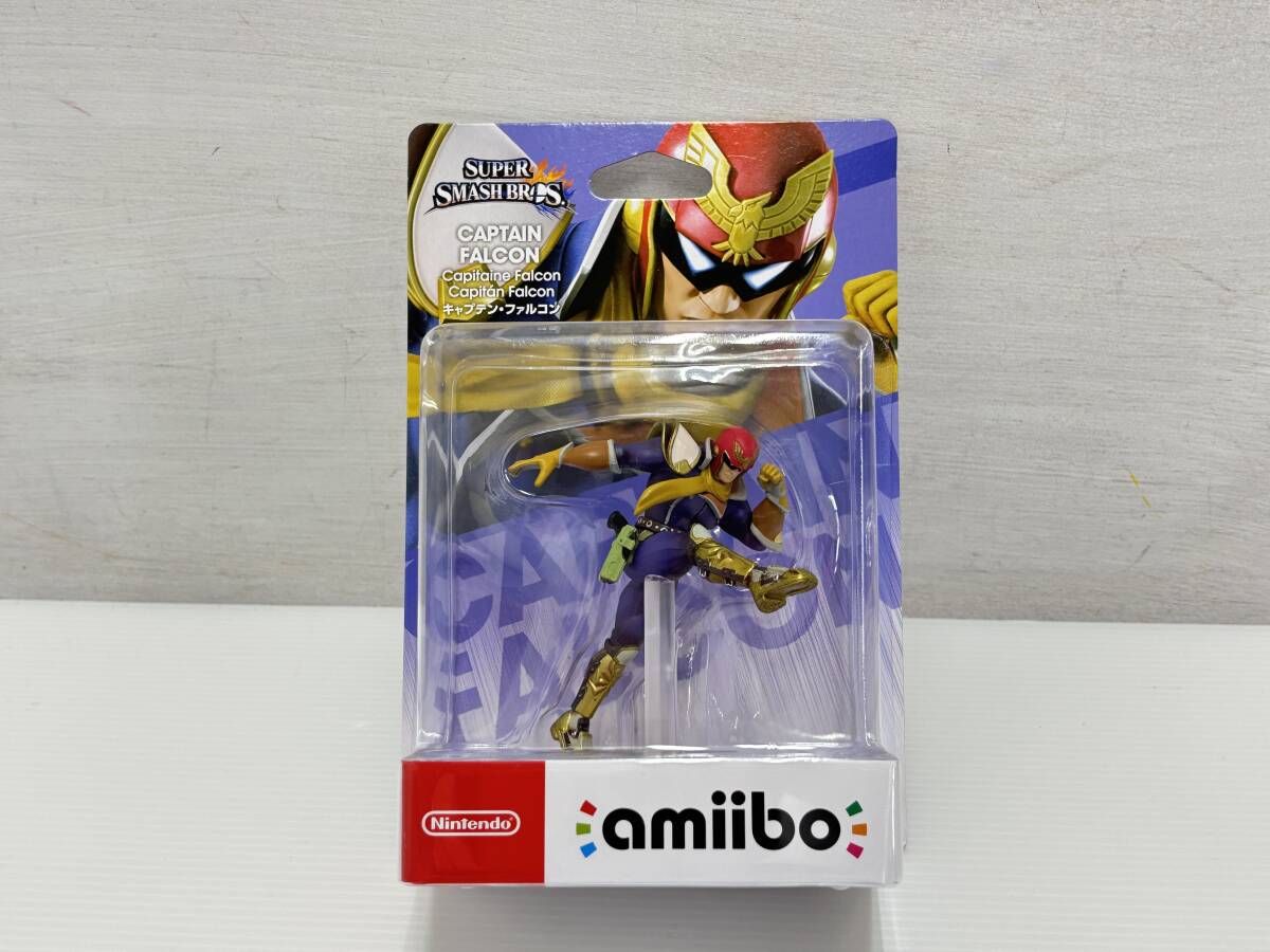 ga18)未開封品 amiibo キャプテン・ファルコン 大乱闘スマッシュブラザーズシリーズ スマブラ アミーボ