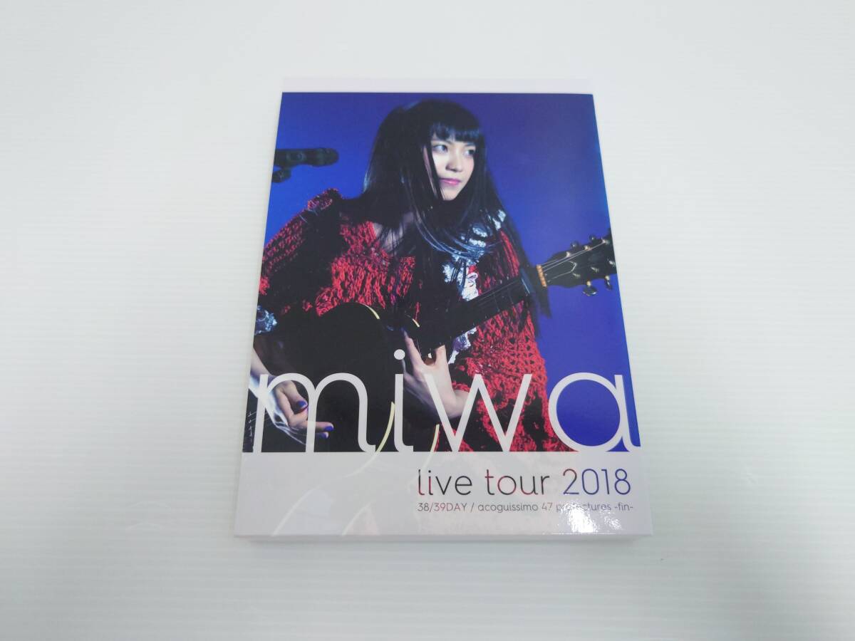 cd16)miwa live tour 2018 38/39DAY / acoguissimo 47都道府県～完～2DVD＋CD