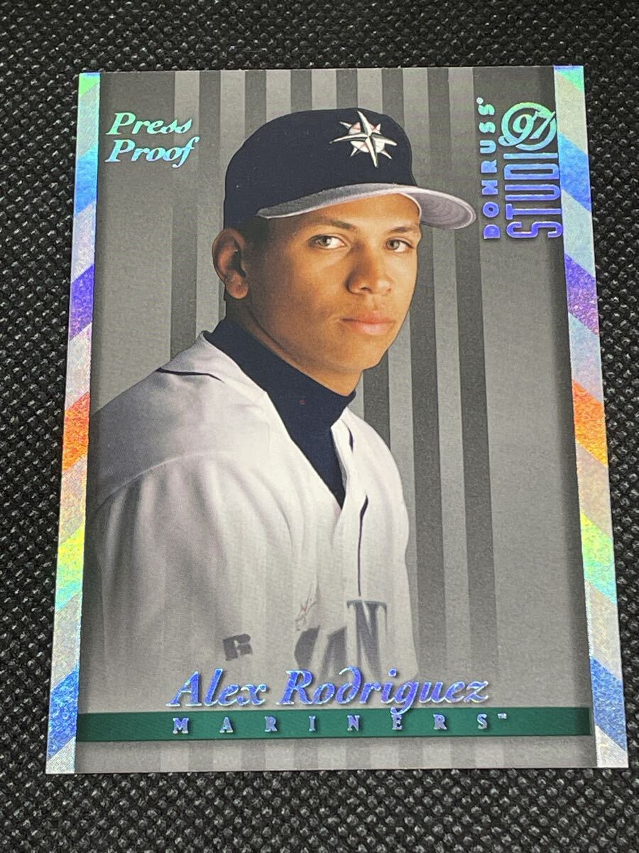 1997 Studio Silver Press Proofs Alex Rodriguez アレックス・ロドリゲス