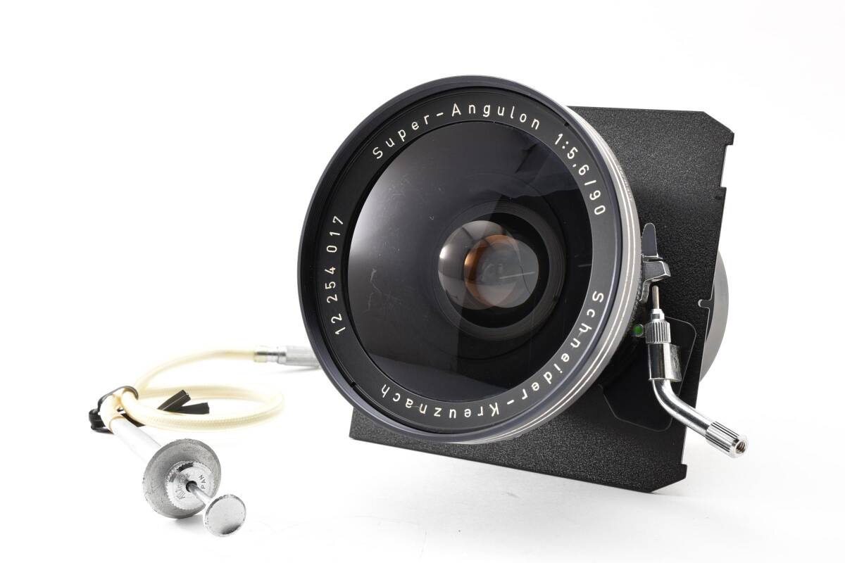 SCHNEIDER シュナイダー Super-Angulon 90mm F5.6 大判レンズ #F172