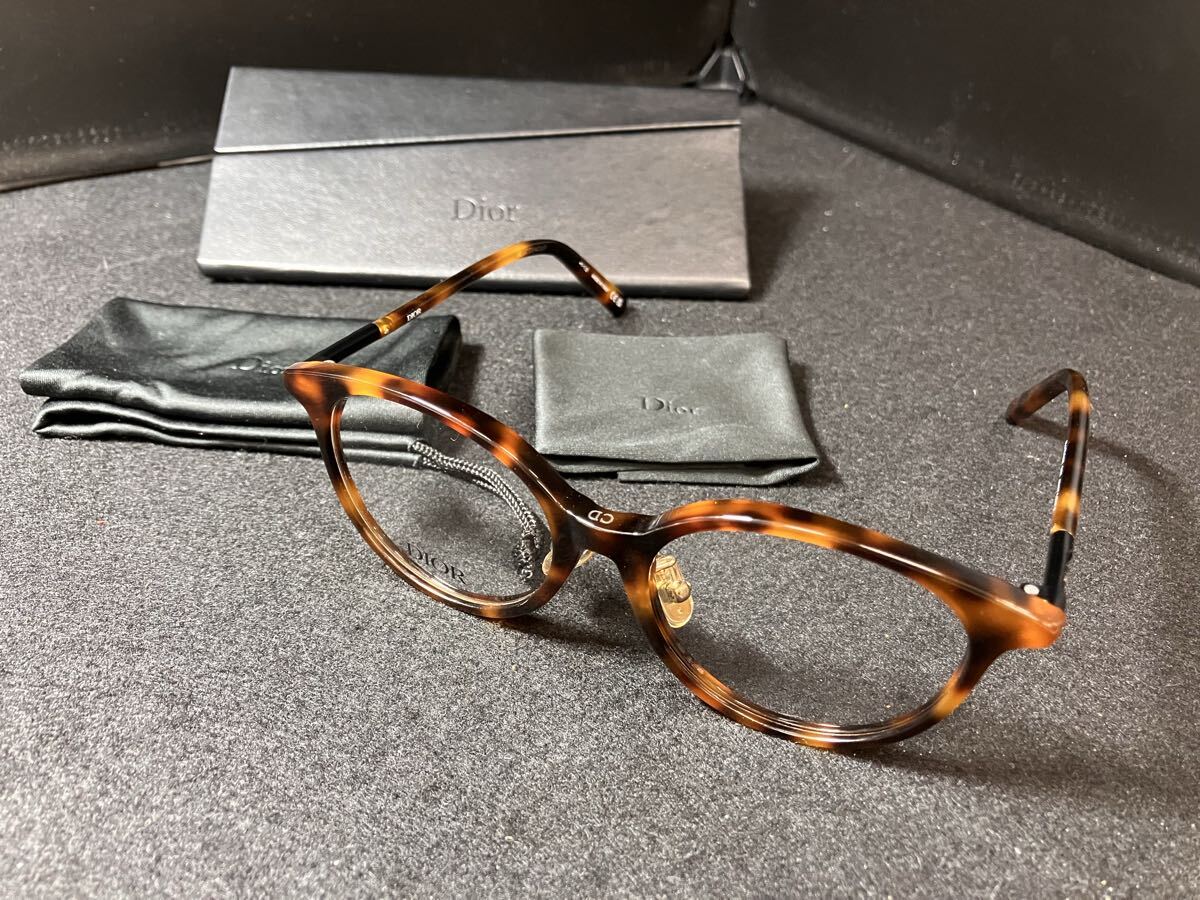 [T11565]　Dior ディオール メガネMini CD O R5F 2600 50□17 145 W A 