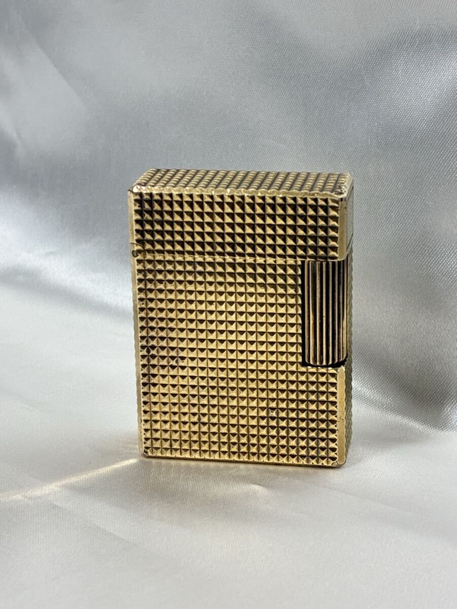 「S1850」 S. T.Dupont デュポン ガスライター 20μ 喫煙具 ゴールドカラー ライター