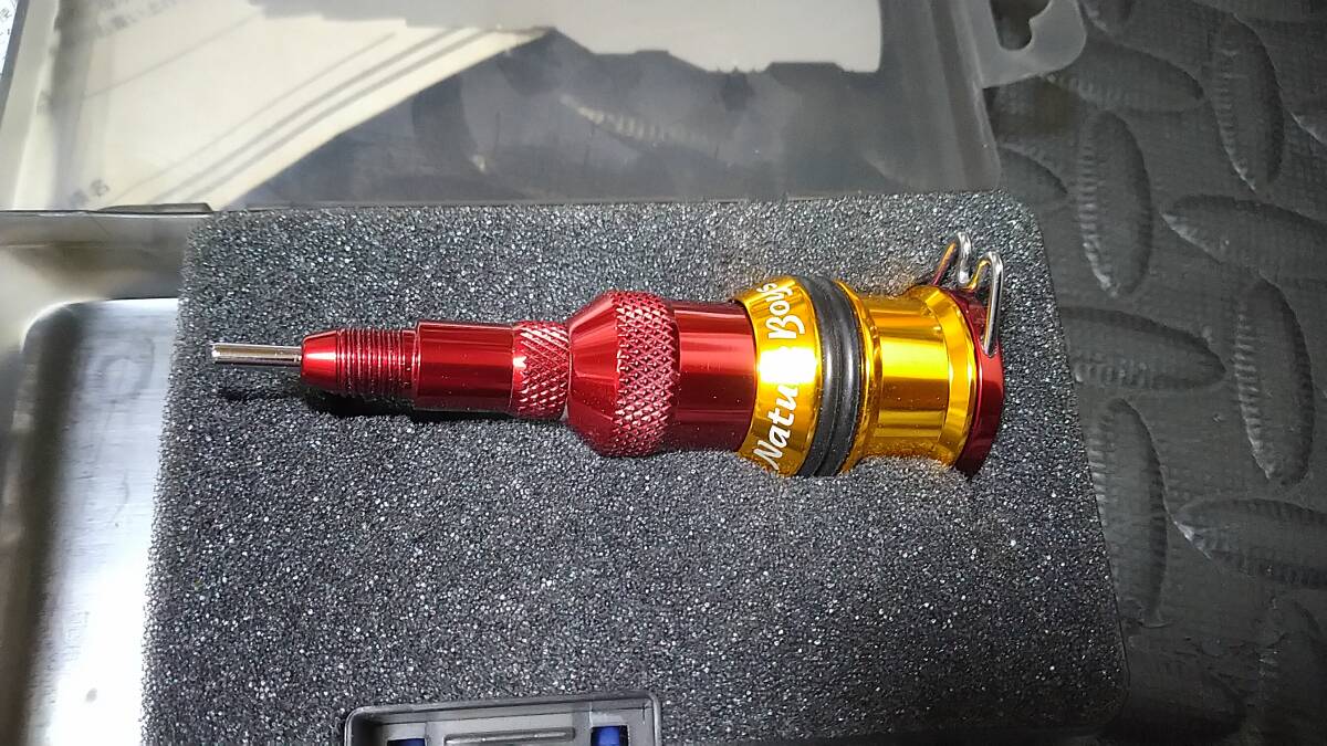 ネイチャーボーイズ　PRノット結束機　スピニングノッター R リバース　RED（ノーマル）SP-I02