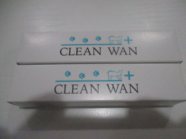 未開封品 CLEAN WAN クリーンワン ペット用品 犬猫用口腔ジェル 15g 2個セット