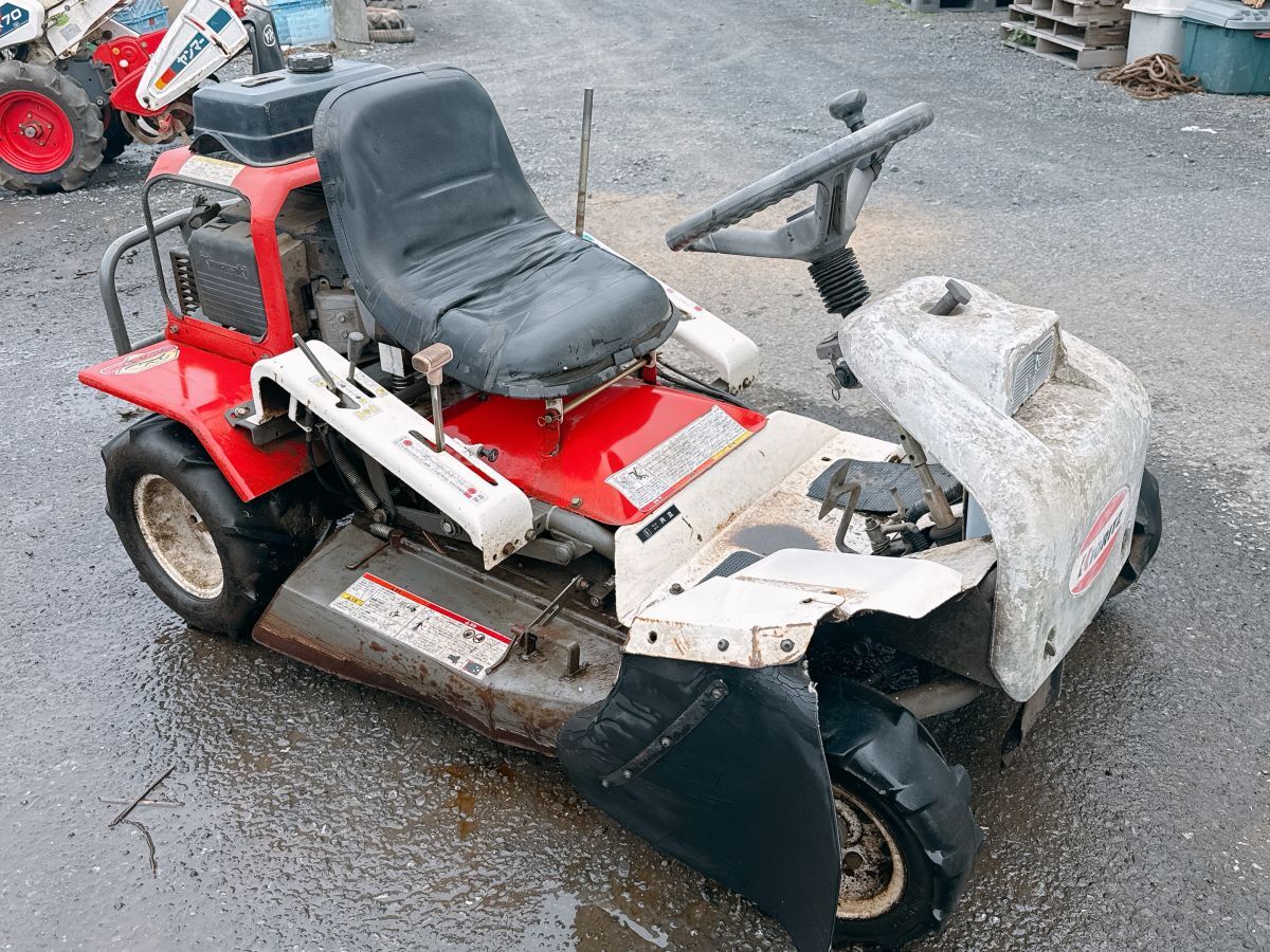 中古 共立 乗用型 草刈機 ロータリーモア ラビットモア RM81A ガソリン 13馬力 オーレック 引取歓迎 茨城県常陸大宮市 0614ら6 コタ 自