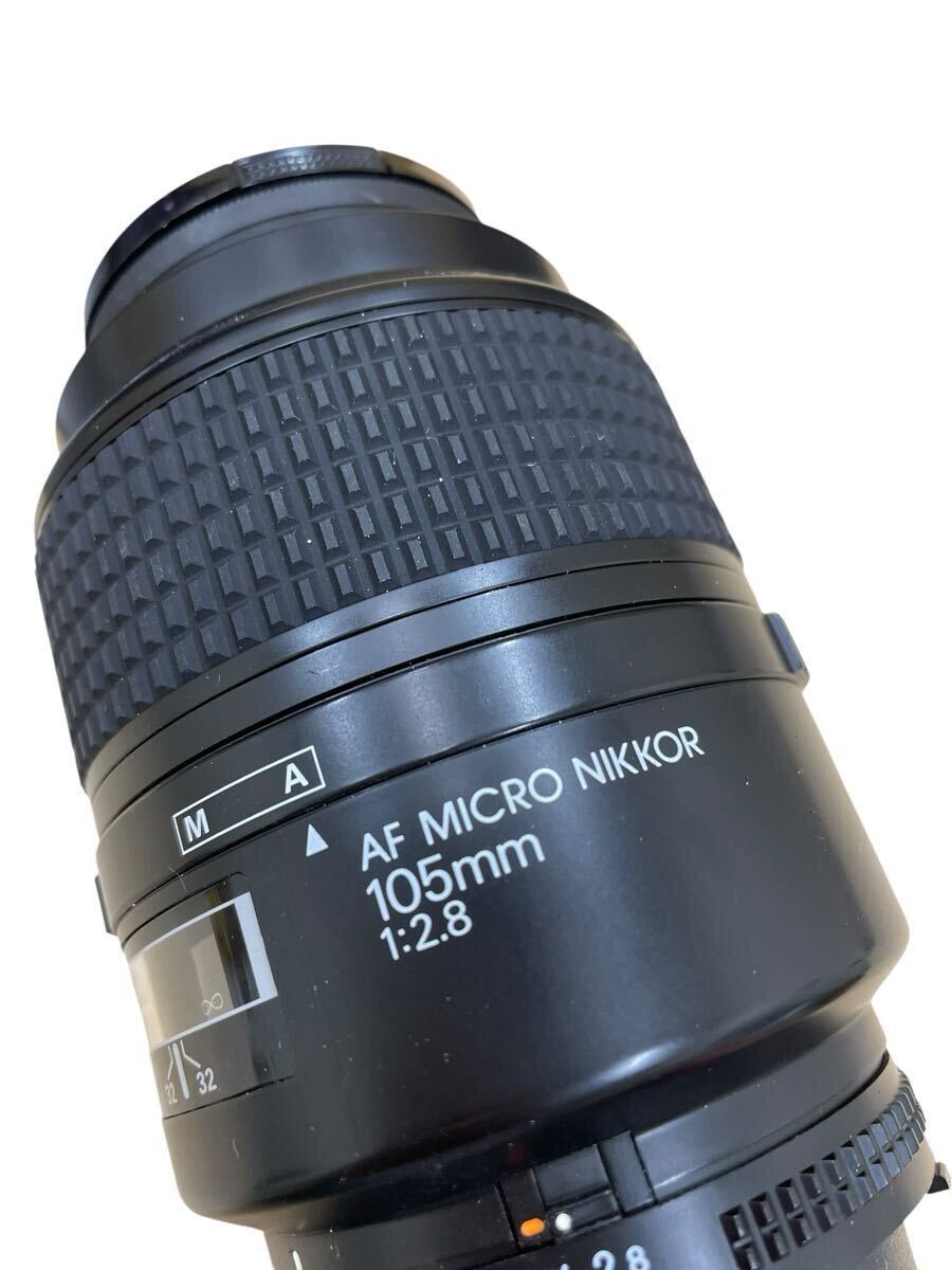 【1円】Nikon AF MICRO NIKKOR 105mm 1:2.8 オートフォーカス 単焦点 レンズ ニコン カメラレンズ