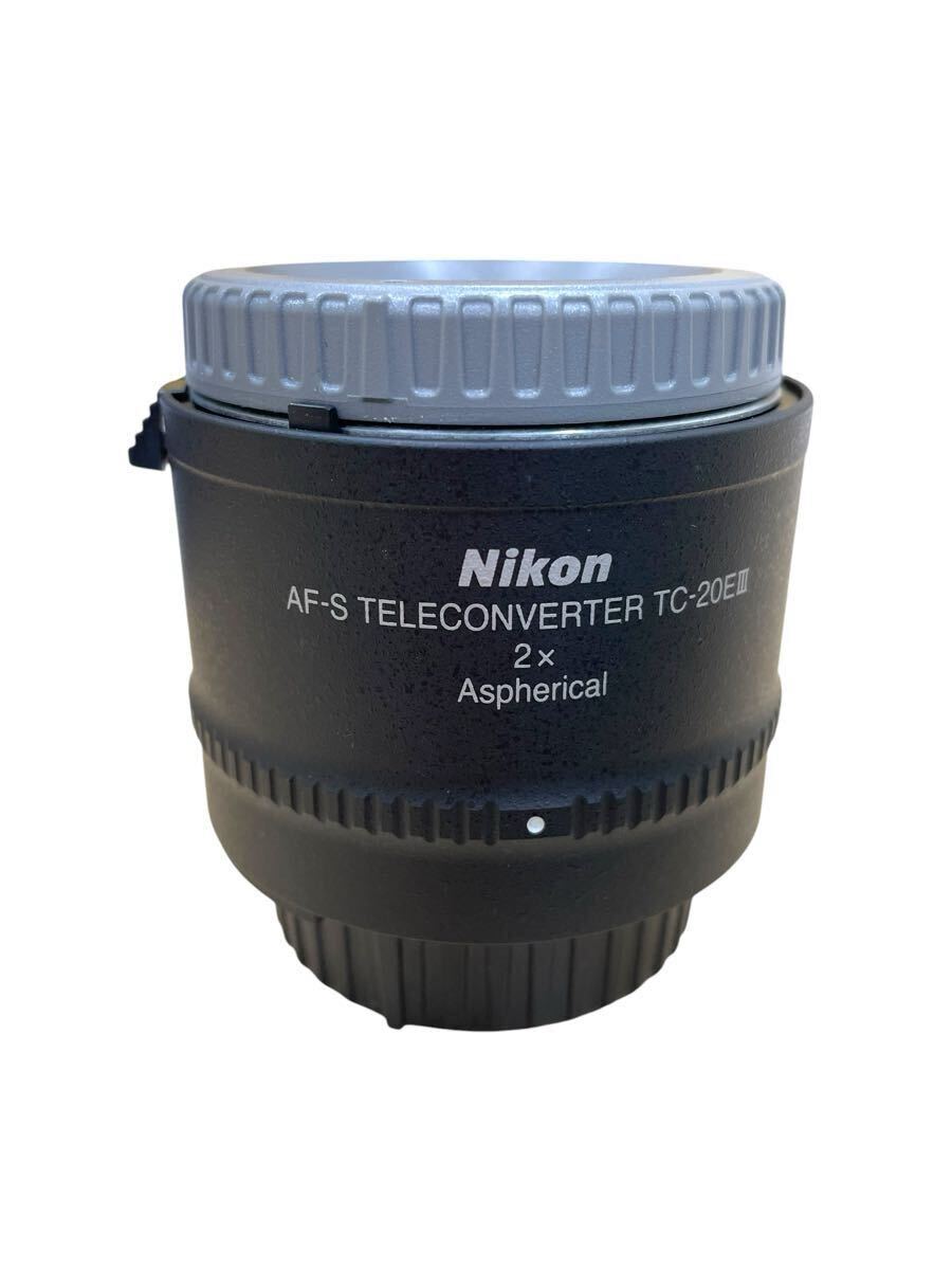 Nikon TC-20E Ⅲ TELECONVERTER AF-S ニコン テレコンバーター 2X カメラ周辺機器 箱 ケース付き