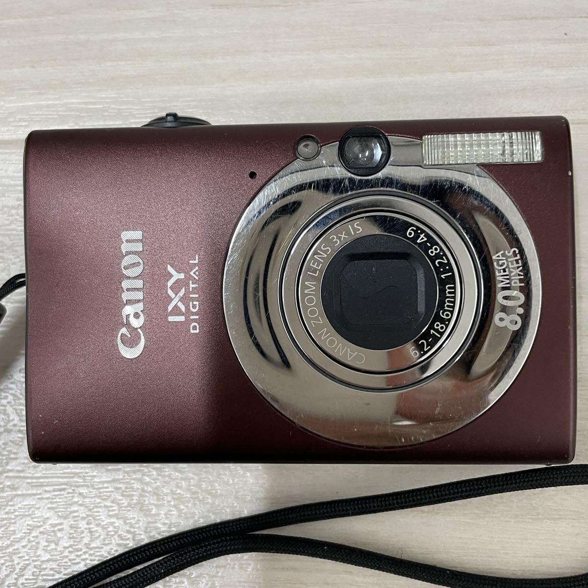 【B443-6】キヤノン Canon コンパクト デジタルカメラ ブラウン IXY DIGITAL 20 IS 8.0 MEGA PIXELS PC1271 通電・動作未確認 現状渡し