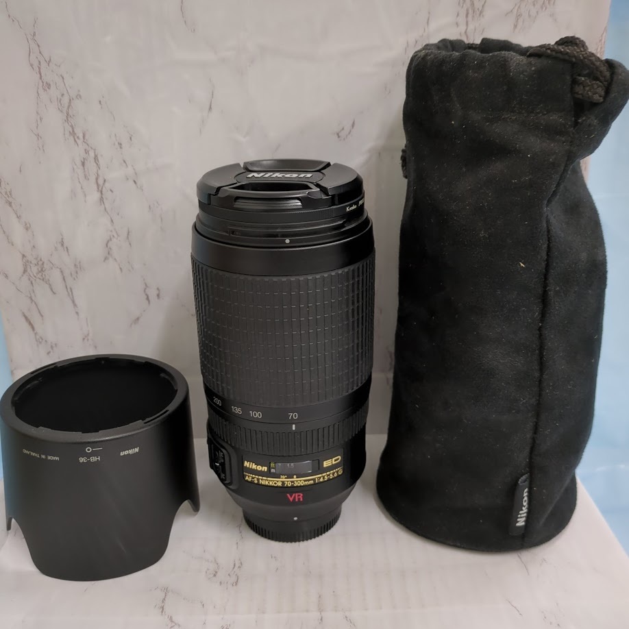 【B436-6】Nikon ニコン AF-S VR Zoom-Nikkor 70-300mm f/4.5-5.6 IF-ED 動作未確認
