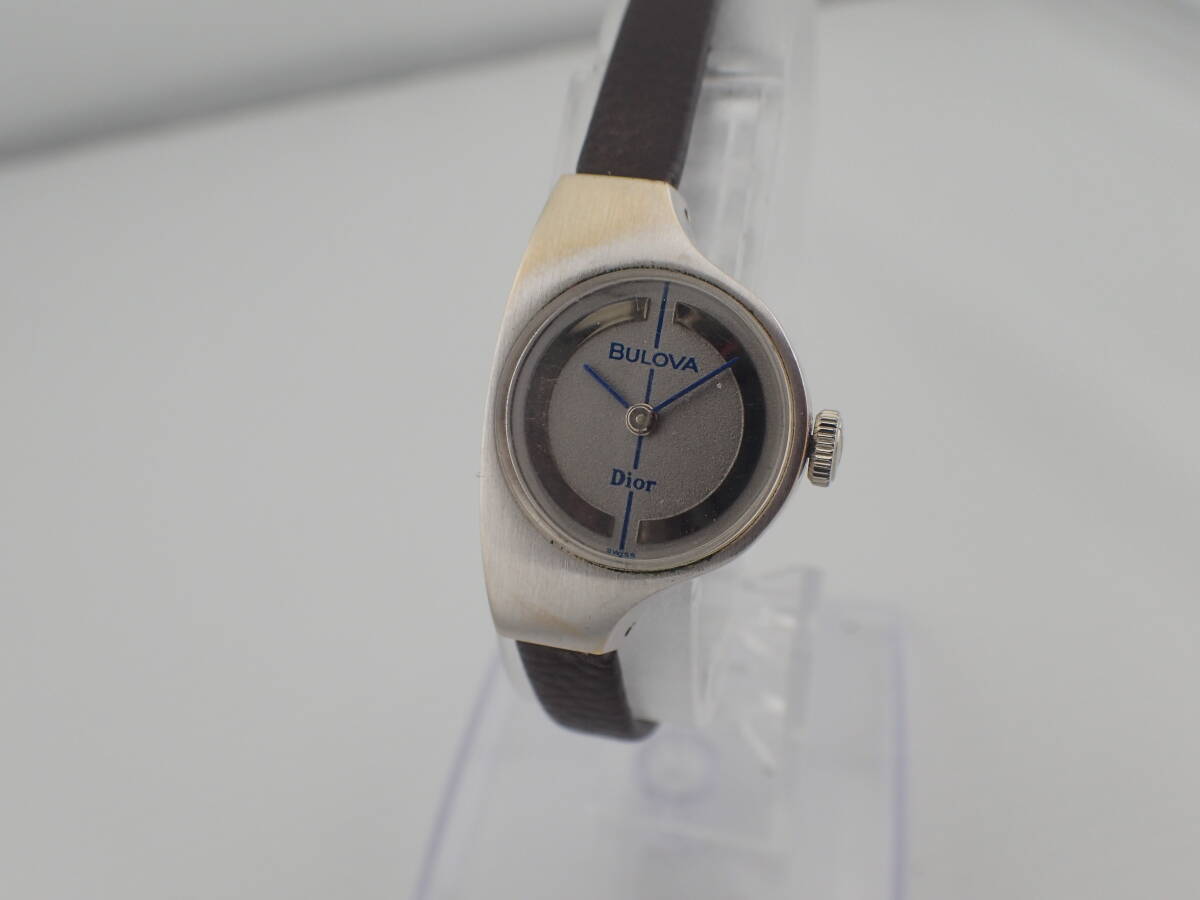 BULOVA Dior ブローバ ディオール Cal.N3 17石 手巻き レディース 腕時計 スイス製