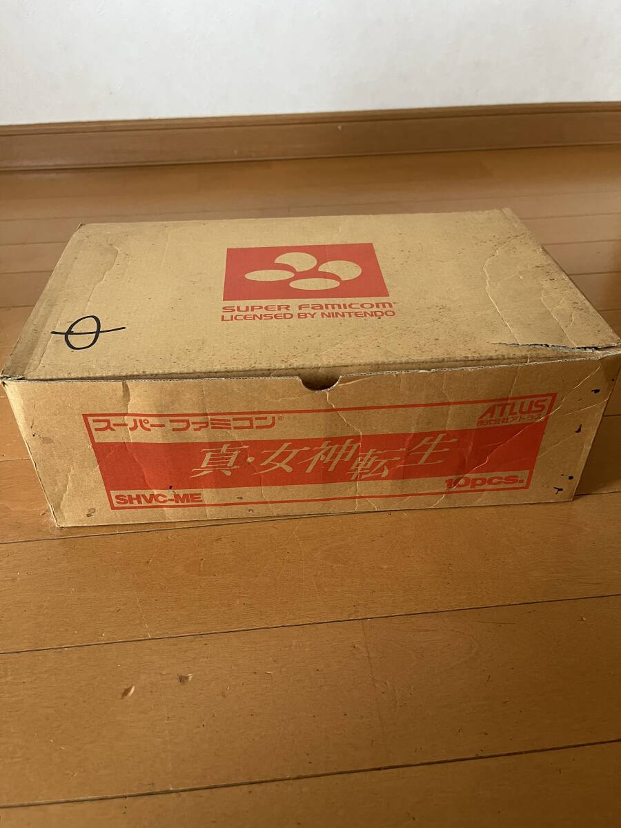 スーパーファミコン　真・女神転生　カートンBOX