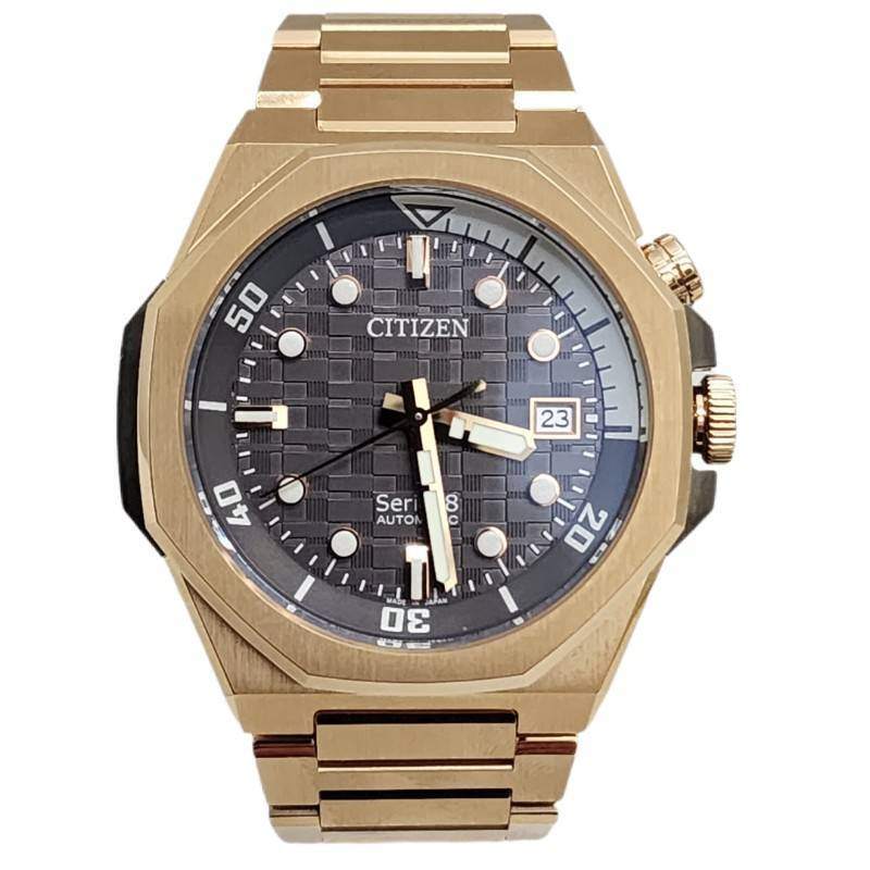 CITIZEN シチズン Series8 890 Mechanical NB6069 9051-009KM02 NB6069-53H 腕時計メンズ 自動巻き グレー文字盤 【中古】 22603K369