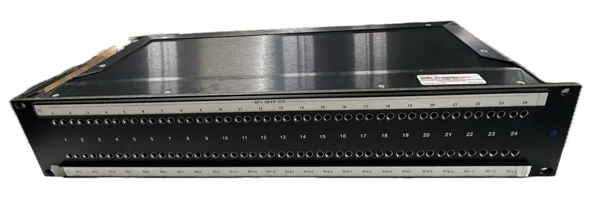 audio accessories audio-line パッチパネル 現状品
