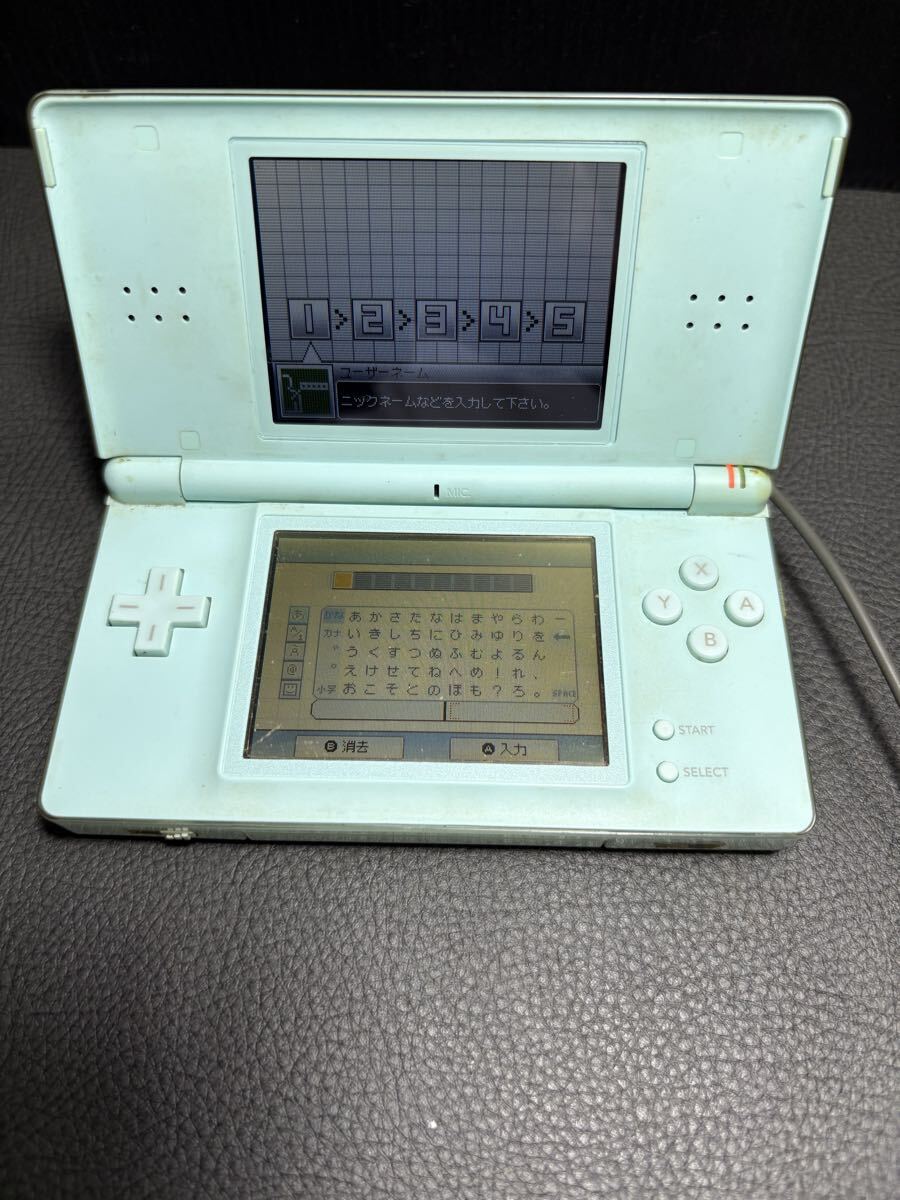(1000円スタート)ニンテンドーDS Lite アイスブルー 本体 任天堂 NINTENDO DSLite USG- 001
