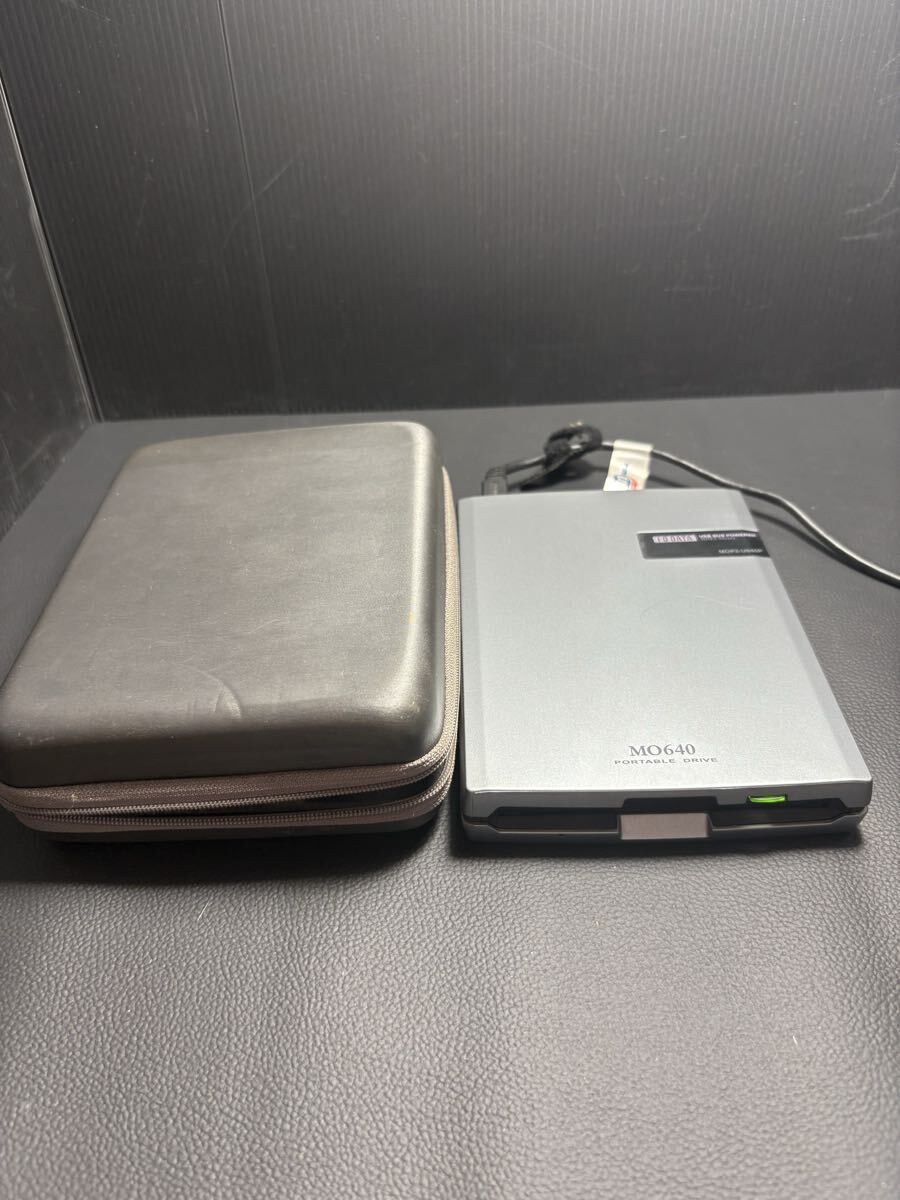 ポータブルMOドライブ MOP2-U640P アイ・オー・データ 送料無料