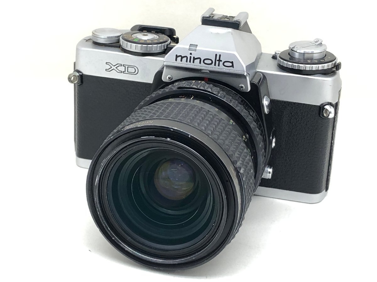 minolta XD / MD ZOOM ROKKOR 35-70mm 1:3.5 一眼レフカメラ ジャンク 中古【UW050437】●