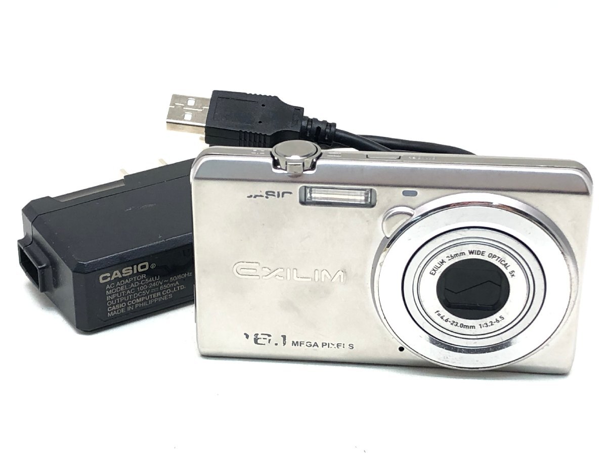 CASIO EXILIM EX-ZS12 コンパクト デジタルカメラ 簡易動作確認済み 中古【UW050434】●