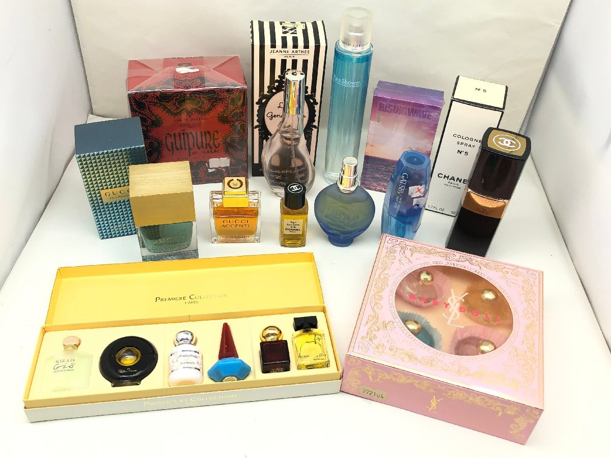 ■ CHANEL / GUCCI / YSL / GIVENCHY 他 オードトワレ 香水 多数 まとめ 中古【UW060002】