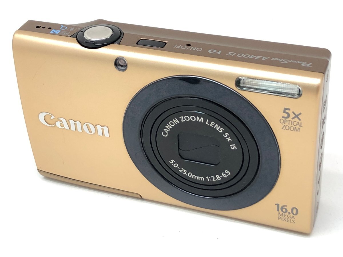 Canon PowerShot A3400 IS コンパクト デジタルカメラ ジャンク 中古【UW050449】●