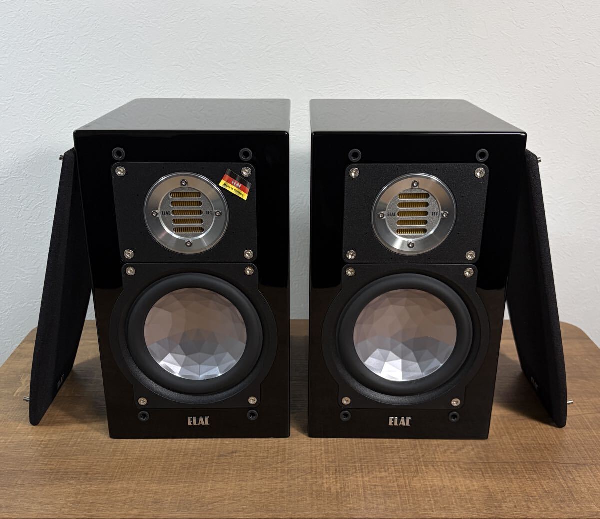 ELAC BS243 スピーカー ペア ブックシェルフ オーディオ ステレオ シリアル連番 エラック