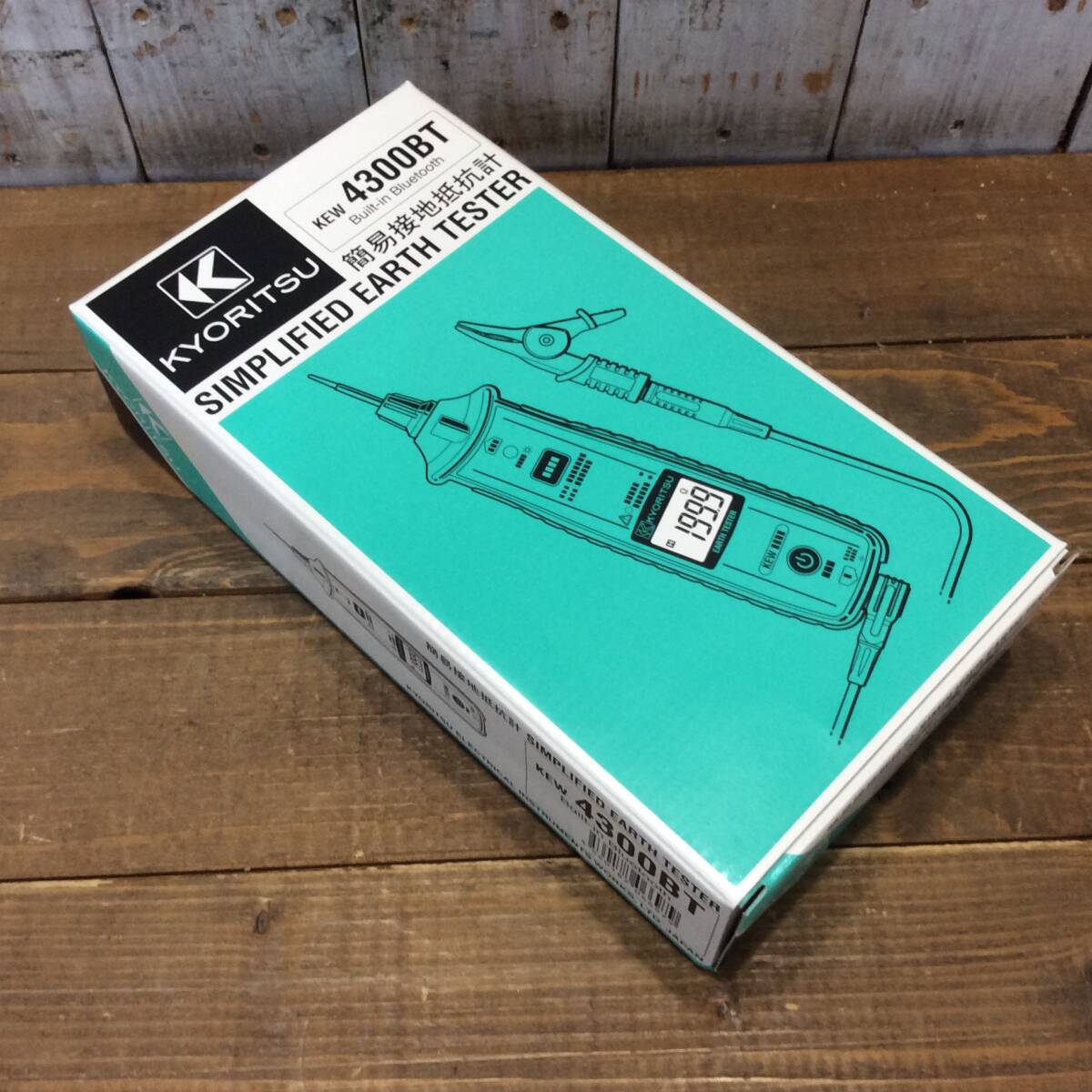 【AH-14912】新品未使用品 KYORITSU 共立電気計器 簡易接地抵抗計 KEW 4300BT