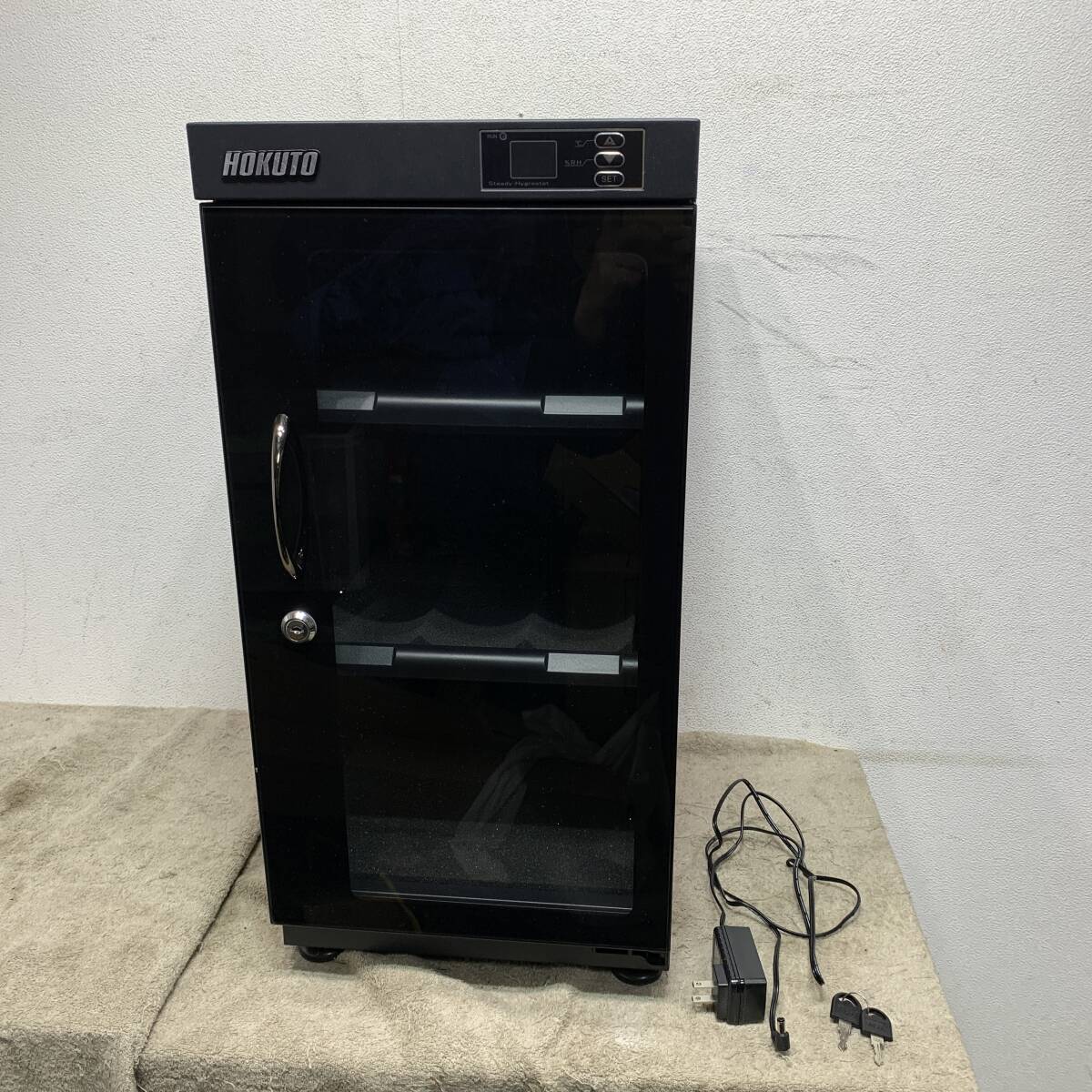 HOKUTO　防湿庫　HP-48EX　ドライボックス　カメラ　レンズ　容量48L　2023年製　XZ4698