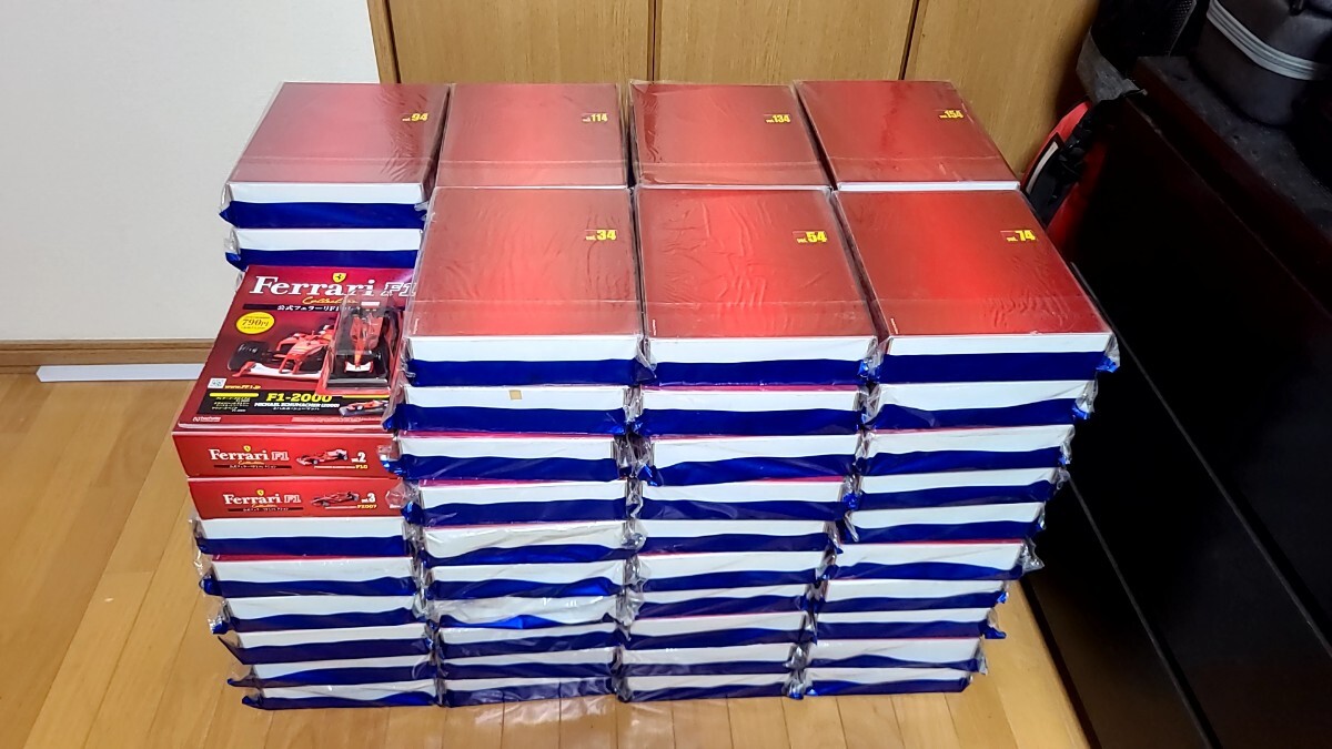 【新品・未開封】アシェット　公式Ferrariフェラーリ F1コレクション vol.1～vol.154