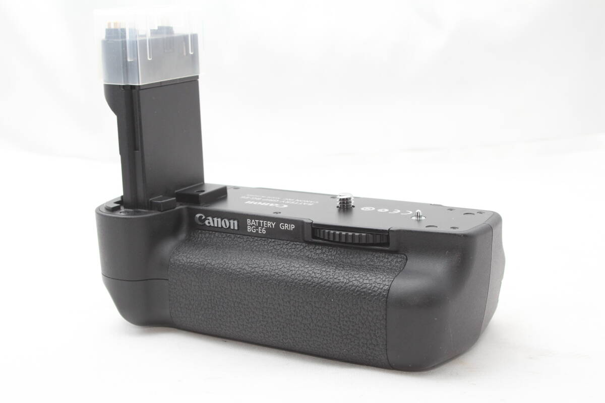 ★【動作確認済み○ 極上美品 おすすめ】 Canon バッテリーグリップ BG-E6 ★ EOS 5D MarkII 用 ★ LP-E6 LC-E6 ★ 20260619
