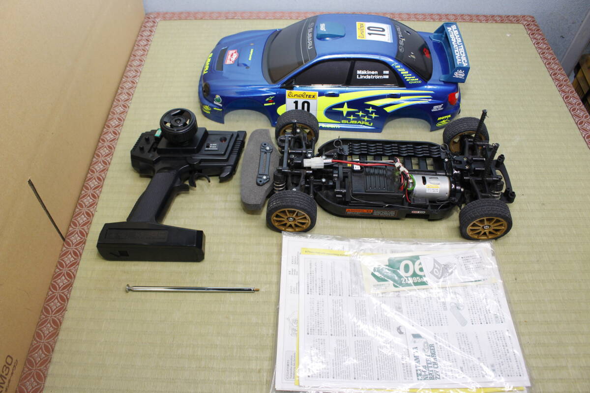 ☆63☆USED☆現状品☆TAMIYA タミヤ 1/10 XB (エキスパートビルト)シリーズ スバル インプレッサ WRC2002