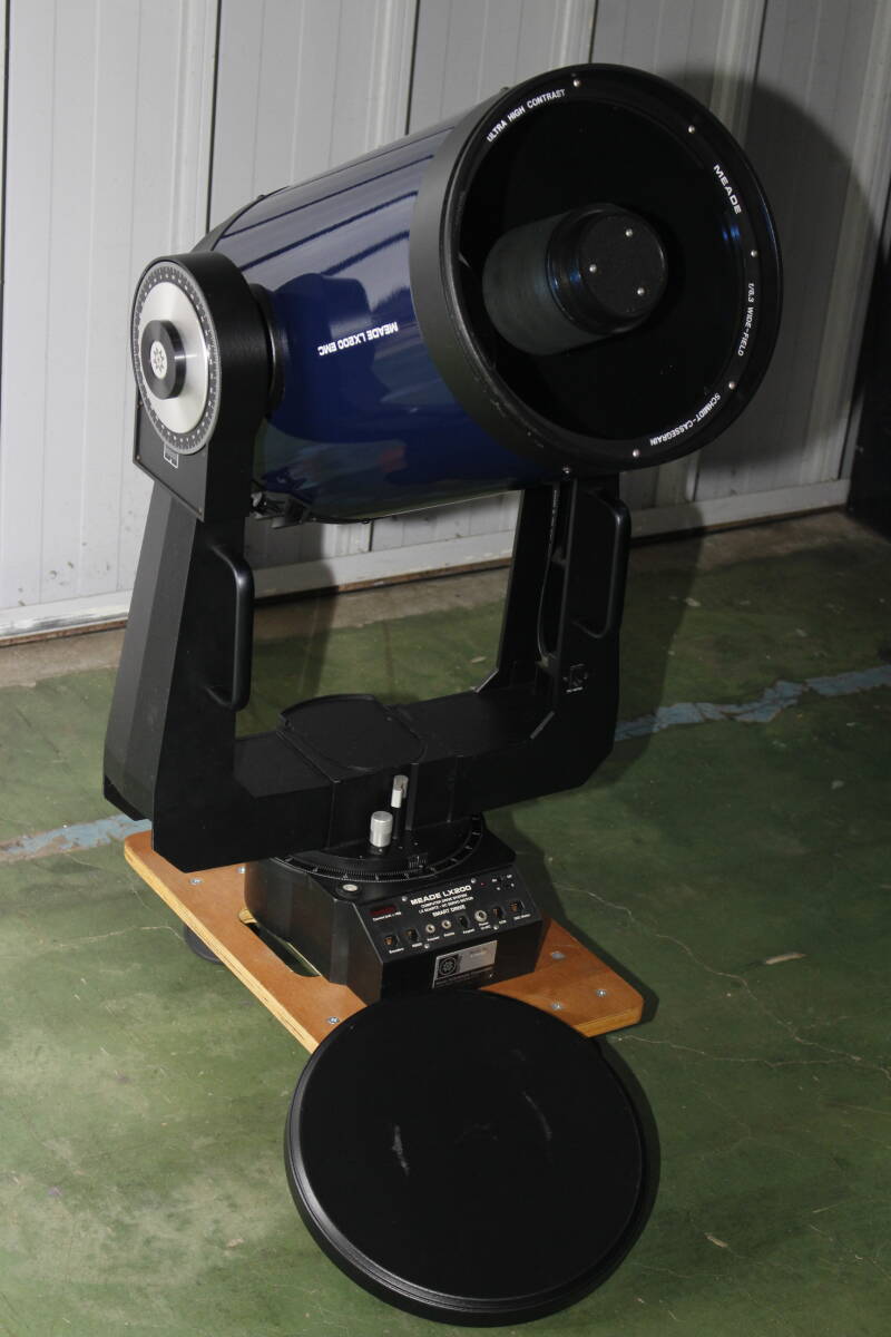 ☆46☆USED☆現状品☆MEADE ミード LX200EMC 10インチ F6.3 Wide Field シュミレットカセグレン 天体望遠鏡 架台付 