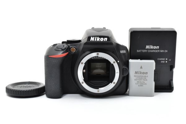 ★美品・ショット数: 7534回★ ニコン Nikon D3500 ボディ SS1077 #1683