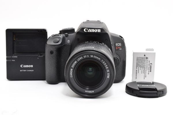 ★良品★ Canon キャノン EOS Kiss X7i + EF-S 18-55mm F3.5-5.6 IS STM SS1133 #1739