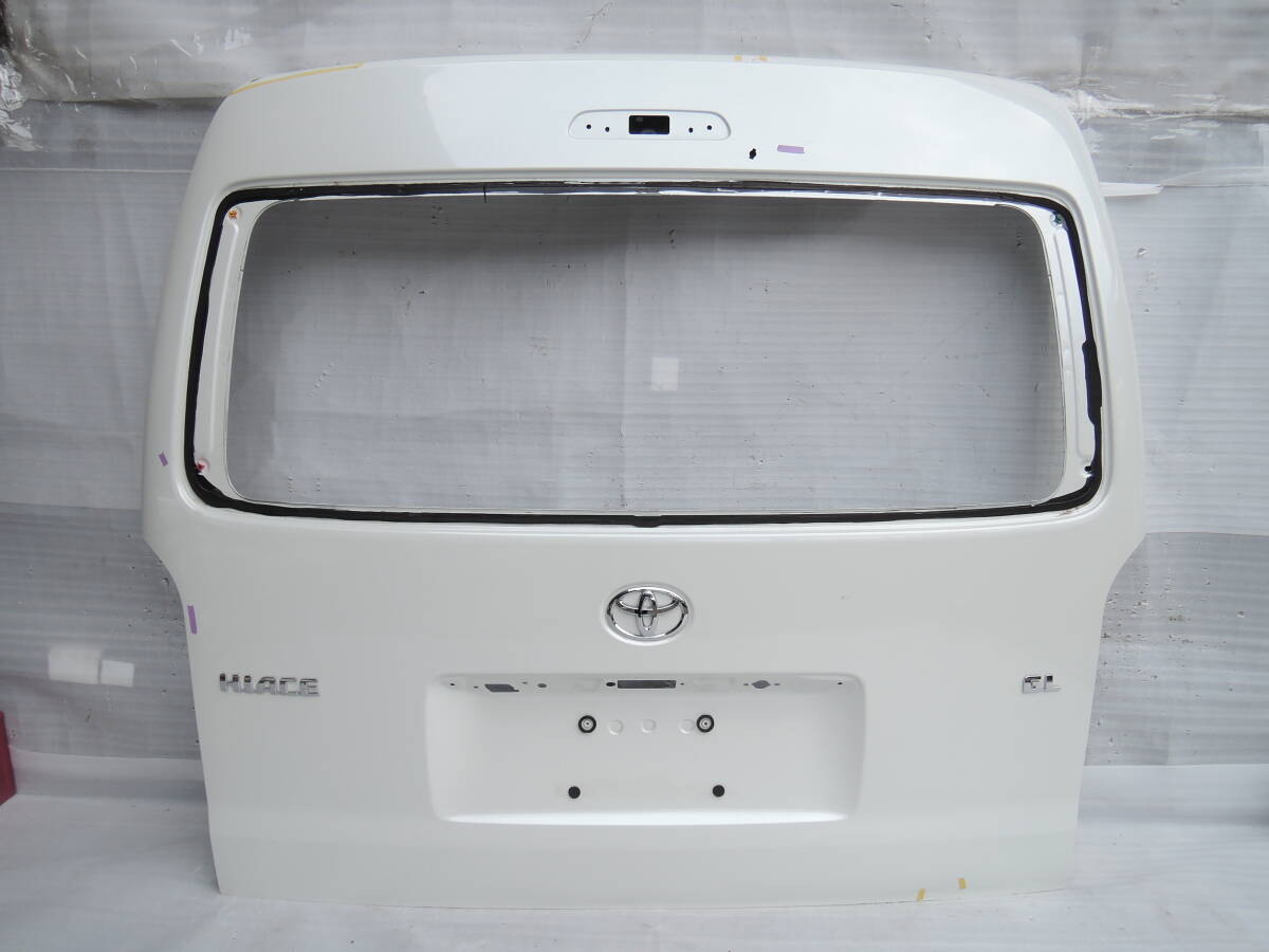 トヨタ 200系 ハイエース スーパーGL ワイド 純正 リアゲート/バックドア 070