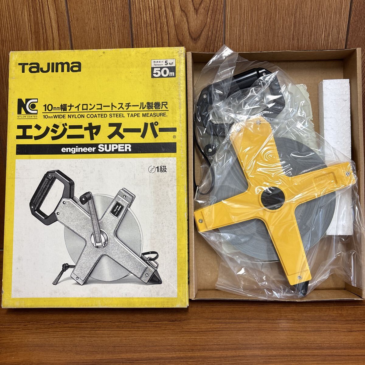 Tajima タジマ エンジニヤスーパー 50m 巻尺 10mm幅 ナイロンコートスチール