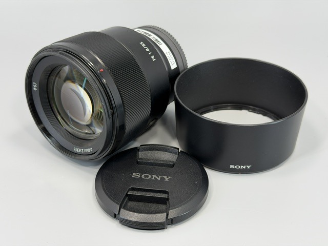 ソニー SONY SEL85F18 FE1.8/85 α[Eマウント]用 大口径中望遠単焦点レンズ USED品